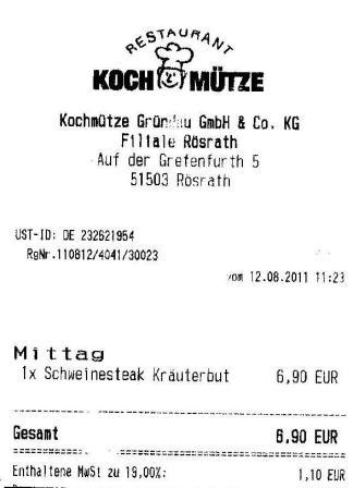 hvdp Hffner Kochmtze Restaurant